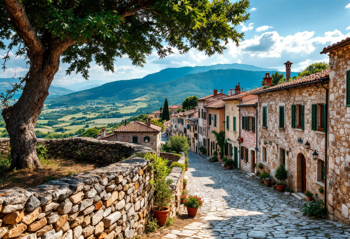 Panorama di Buccheri, un gioiello della Sicilia