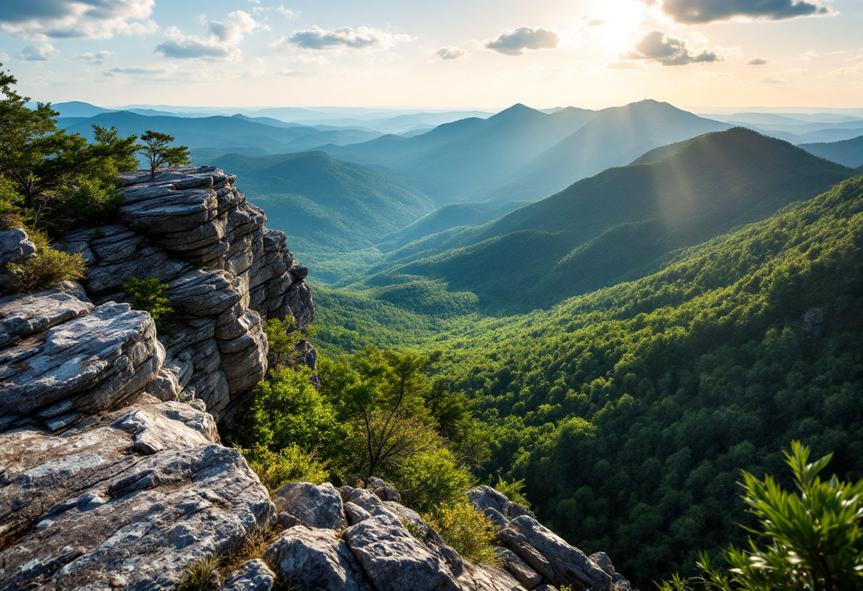 Paesaggi mozzafiato dell'Arkansas in un viaggio naturale