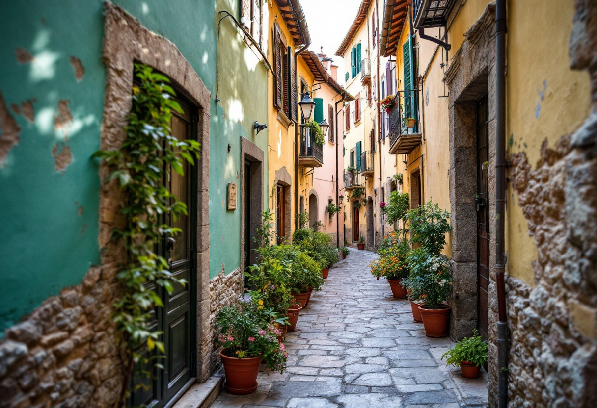 Vicolo stretto di Ripatransone, il più stretto d'Italia