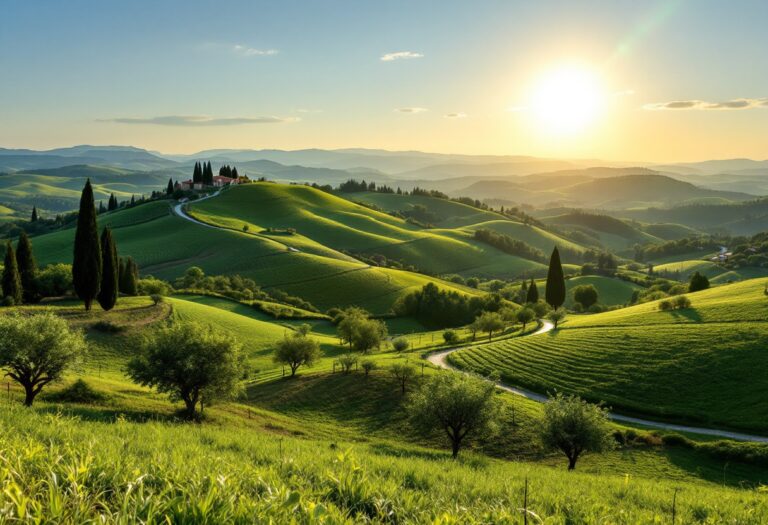 Immagine di piatti tipici umbri con ingredienti freschi