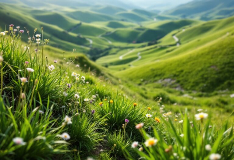 Sentieri immersi nella natura per il benessere