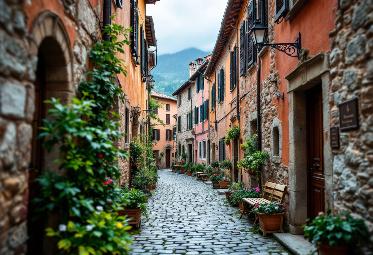 Vista panoramica di Spilimbergo, uno dei Borghi più belli d'Italia