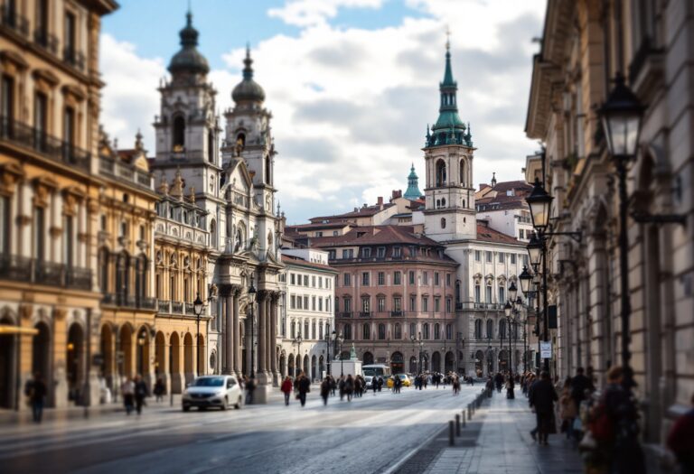 Vista di un'opera d'arte unica a Torino